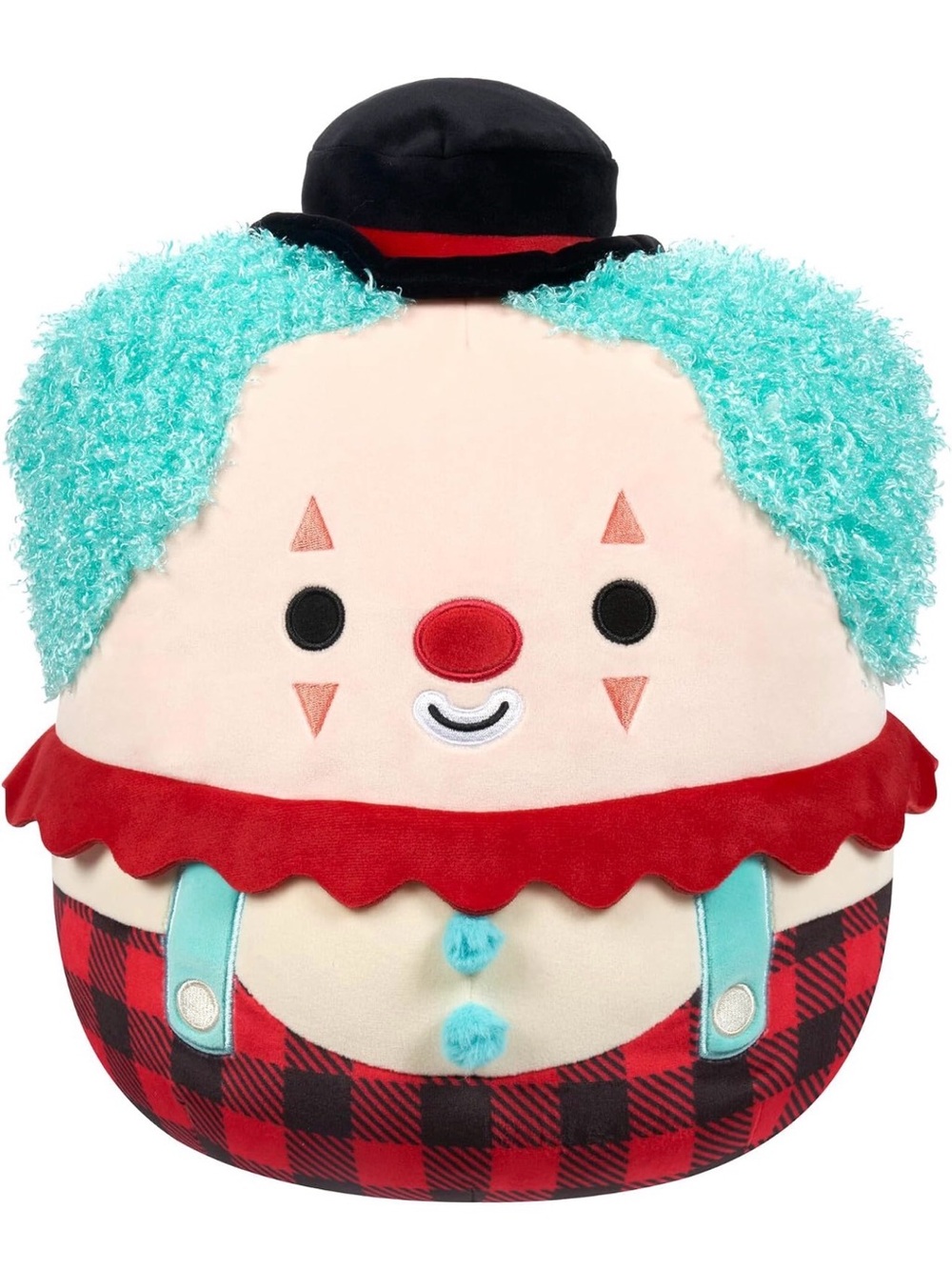 Squishmallows Ukee the Clown Hat 12" NWT Collectible Plushie Toys Games Decor